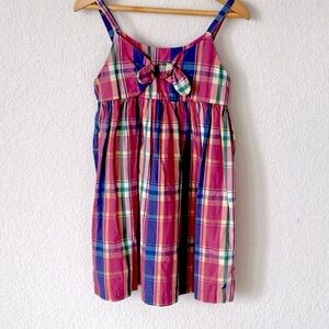Nautica • Plaid Bow Sundress